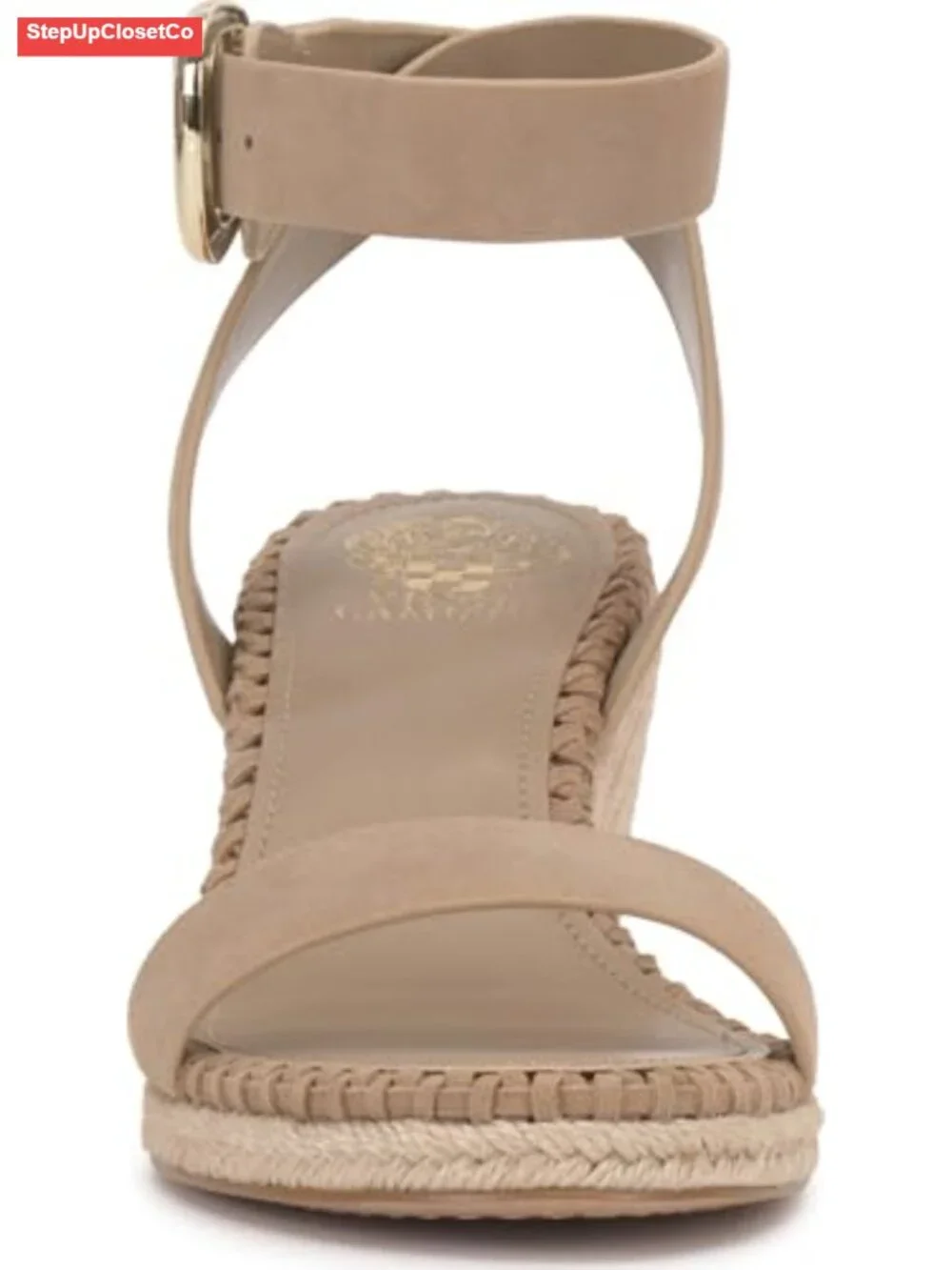Espadrille Wedge Sandals with Ankle Strap